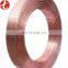 Pancake coil air condition copper tube