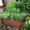 Outdoor Square Corten Steel Raised Garden Beds for planter