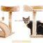 Small size cat claw climbing frame cat scratching sisal tower toy