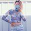 Club Party Wear High Neck Shirts Women Ladies Sexy Mesh See Through Tank Crop Tops