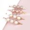Adult pearl hair clips Girl boutique snap hair clips Hairpins clips for hair 3Styles