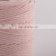3mm WHOLESALE  colored recycle cotton rope  Colored Macrame Rope cotton