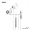 Remax RM-625 New Gold Plated Earbud Earphone With Hi- Res Audio Wired Earphone