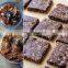 Good quality mixing making frozen date bar making machine freezing extrusion date bar machine