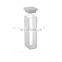 ES Quartz Glass Durable Q-104 Standard cuvettes with lid and with round bottom