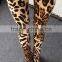 Fitness Sexy Leggings OEM 2015 Plus Size Long Leopard Printed Women Leggings
