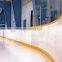 pe plastic ice rink fence board, upe skating handrail sheet