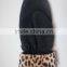 2016 Super thick polar fleece with Leopard grain gloves