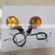 High performance 12V ABS Plastic Material BAJAJ motorcycle signal lights for Motorcycle turn signal light