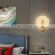 All Copper Modern Minimalist Bedside Led Wall Lamps for Decoration