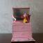 Custom-designed Cardboard Handmade Pink Pullable Gift Box Display Boxes