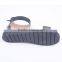 Happy feet low price wholesale ladies platform zipper up annulus ankle sandals