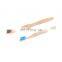 100% organic biodegradable  portable mini baby bamboo toothbrush with Custom Logo