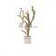 silver tree sculpture