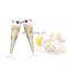 Plastic Champagne Flutes Gold Glitter Plastic Toasting Glasses Disposable Wedding Party Cocktail Cups