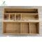 Bamboo Desk Organizer with Drawers for Home, Office, and Dorm - Table Top Shelf Desktop Organizer