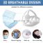 DIY Protect Lipstick Lips Internal Support Holder Frame Nose Breathing smoothly silicone face 3D Mask Bracket