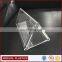 triangular leaflet holder acrylic tabletop menu display