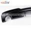 MP style  ABS plastic matt black rear diffuser lip for 2010-2017 BMW 5 series F10  MP style M-Tech bumper