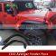 J141 Avengers Fender Flares W rangler Accessories Matte Black Aluminum Alloy Car Eyebrow Fit For Jeep W rangler JK 07-17