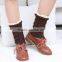 C89134A New Fancy lace leg warmers lace boot cuffs