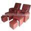 Modern pedicure sofa/ salon furniture deluxe sofa chair