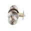 587 Cylindrical Round Door Knob One Side Lock With cylinder brass keys