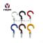 Color Metal Ceiling Drill Coated Cup Open Eye Screw Hook Great for Indoor Outdoor Use