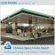 Inexpensive steel space frame less cost of gas station canopy