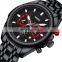 NIBOSI Custom Logo Watch Brand Luxury Watch For Men Sport Waterproof Chronograph Stainless Steel Quartz Mens Watches