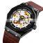 New Arrival Skmei 9248 Luxury Leather Automatic Watch Men Wristwatch Wholesale Price