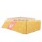 Hot sale free samples custom printed logo recycled colored  corrugated cardboard packaging shipping box yellow mailer boxes