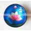 Flower Pattern Lacquerr Inside Coconut Bowl Wholesale from 100% natural best price made in Vietnam Manufacturer