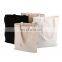 Wholesale Cheap Reusable Shopping Bags Large Plain White Black Blank Cotton Canvas Tote Bag for Low MOQ