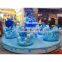 Guangdong Zhongshan Tai Le amusement small and medium-sized indoor and outdoor waterproof glass steel electric ocean love rotating coffee cup rotation revolution one automatic rotation