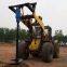 Thickened blades flexibility excavator rotary drill safety high efficiency ZX-2000 spiral drill