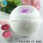 China Round Ceramic Candle Burner / Tart Oil Warmer Pure White Aroma Diffuser/Payment protection candle holder