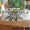 2016 New crackled glass Jar Candle Tray