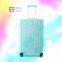 Luxury Metal Hard Shell Spinner Suitcase Travel Trolley Case PC Luggage with 360 Degree Wheels with Tsa Locks