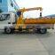 2015 New Dongfeng 2.5ton small truck crane,4x2 pickup truck crane for silt transportation