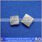 16.5x16.5x5.0mm square cemented carbide insert for metalworking supplied in ground and blank