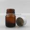 5ml ,10ml,15ml,20ml Amber essential oil glass bottle