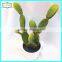 26cm high quality real touch pu cactus artificial plant