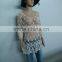 Milk silk vest or long sleeve for ladies embroidery water soluble lace