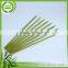 Gold supplier crazy Selling decorative wooden handle bbq flat skewers