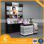 2016 new retail wooden cosmetic & skin care product display rack
