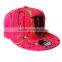 Fashion Cool Aiptasia Embroidery Man Women Hiphop Snapback Flat Brim Cap