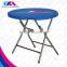 custom event promotion display round table cover with elastic