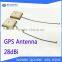 IPEX Terminal Ceramic SIM808 GPRS Module built-in GPS Active Antenna 5cm with IPEX terminal 25*25*2mm