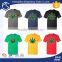 Factory high quality best price summer various color short sleeve o neck weed t-shirts